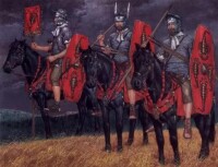 塞維魯軍一方的騎兵出現 決定了戰役的走向