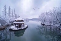 湖心亭雪景