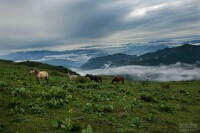 國家攝影師拍攝的轎頂山風光