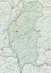洛川縣地圖