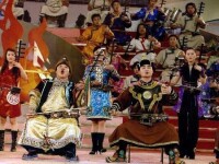 蒙古族藝人的四胡演奏