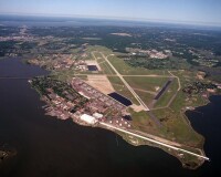 蘭利空軍基地鳥瞰