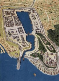 登州設防海港（現為蓬萊），1560年