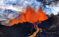 冰島火山精彩圖片欣賞