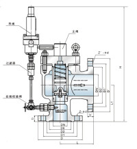 先導式安全閥結構圖