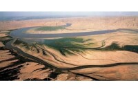 黃河在內蒙古河套平原