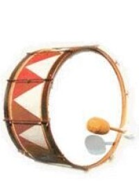 大鼓，屬於雙面膜鳴樂器