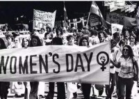 20世紀初女權主義者抗議罷工遊行示威