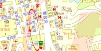 香港廟街 地圖