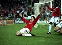 奧勒·居納爾·索爾斯克亞1999年歐冠決賽天降神兵