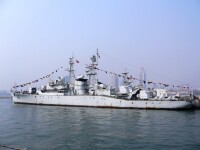 南充號護衛艦在青島海軍博物館
