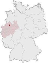 明斯特在德國內的位置