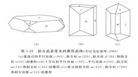 斜方晶系常見的聚形晶體