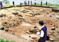 老鼠山遺址挖掘