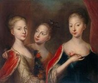 安妮公主、阿米莉亞公主和卡洛琳公主，1721年