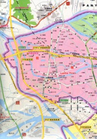斑竹壋鎮交通圖