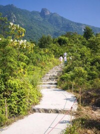 七娘山登山線路圖