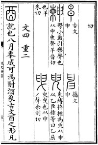 《說文解字》中的“酉”字