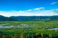 瀘沽湖水出口大草海