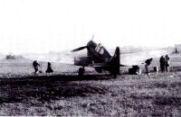 1943年，梁山機場的國民政府戰鬥機