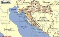 克羅埃西亞地圖