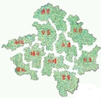 石羊區在安岳縣各區位置地圖