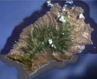 聖赫勒拿島衛星圖片