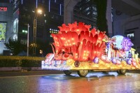 2015花車色彩效果獎“牡丹花城”洛陽市