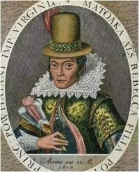 寶嘉康蒂在英格蘭期間留下的畫像