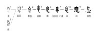 字形演變流程圖