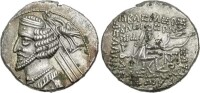 帕提亞國王 弗拉特斯四世的銀幣