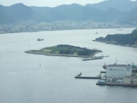 岩流島全景