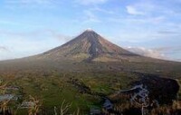 噴發后的馬榮火山