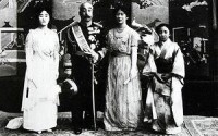 梨本宮守正王一家，1918年