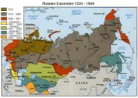 沙皇俄國的版圖變化