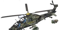 卡-50武裝直升機構造圖