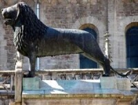 從12世紀開始不倫瑞克獅子是城市的象徵