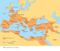 117年的羅馬帝國疆域