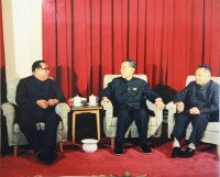 金日成與中國領導人