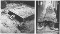 貴霜時代大夏火祆教神廟祭壇及泥塑像