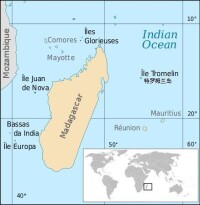 特羅姆蘭島在世界的位置