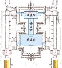 朝日壇平面圖