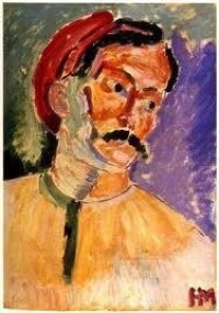 Andre Derain 1905， painted by Matisse