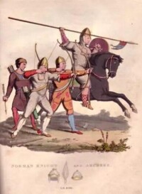 諾曼人的騎士與長弓射手
