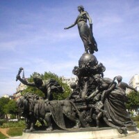 巴黎民族廣場之上的“共和的勝利”銅像
