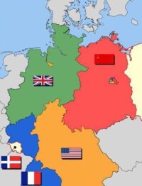 蘇美英法分區佔領德國