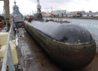 661型巡航導彈核潛艇待拆解