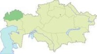 西哈薩克州（左上角綠色）