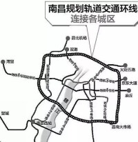 南昌地鐵5號線參考路線圖