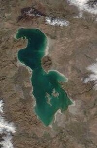 烏魯米耶湖衛星照片, 2003年11月